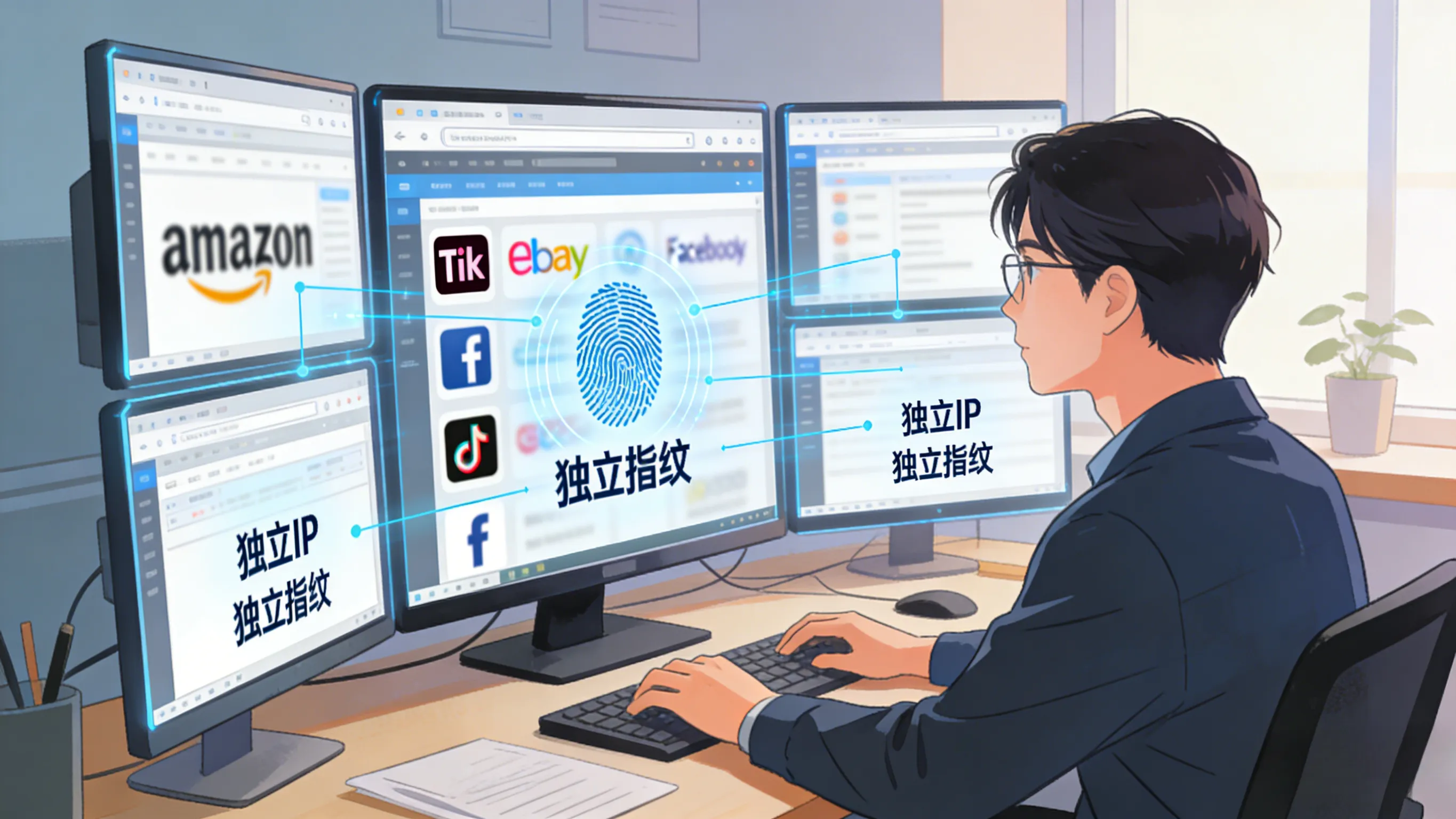 多账号管理配置示意